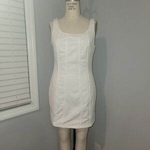 Bodycon White Mini Dress
